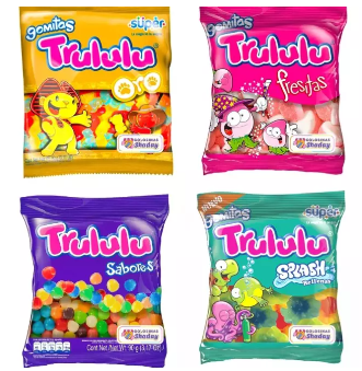 Gomitas Trululu 80gr/90gr x 12 Unidades